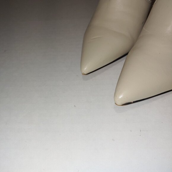 Franco Sarto Avana Mid Calf Boot Size 5.5 Cream - Picture 7 of 11